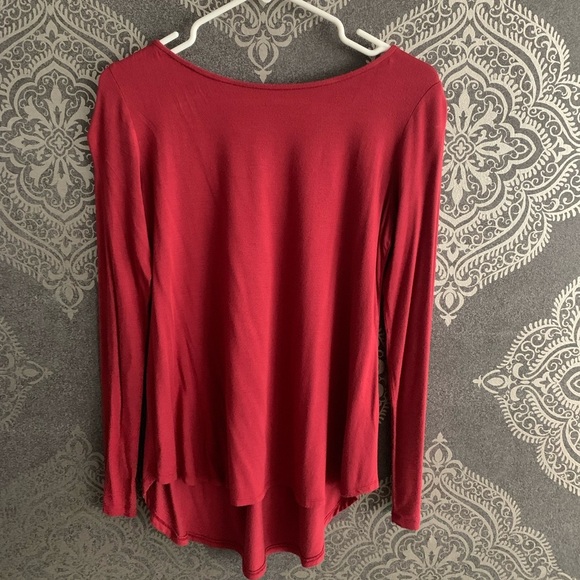 Amour Vert Tops - Amour Vert XS rust long sleeve button back